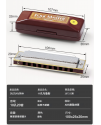SUZUKI 10孔 藍調口琴 Harmonica